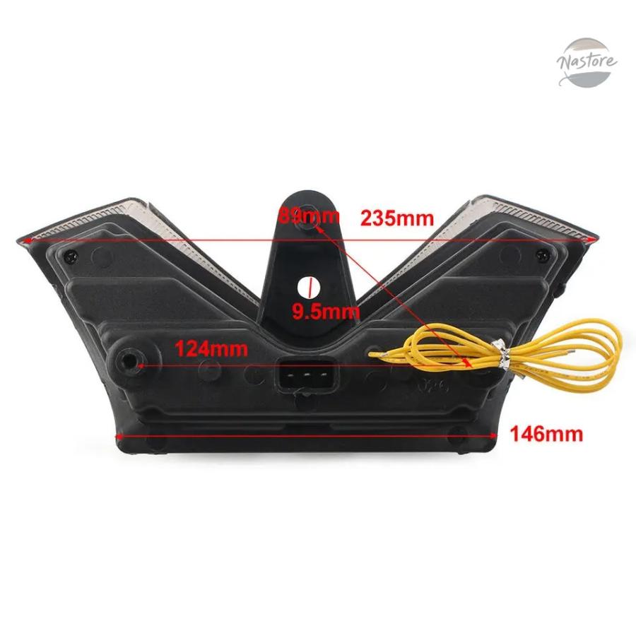 並行輸入品 ZX14 カワサキ バイク テールライト ブレーキ ニンジャ R