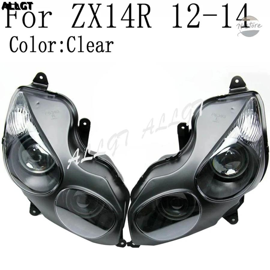 並行輸入品 バイク FRONT HEADLAMP HEADLIGHT ASSEMBLY カワサキ ZX14R