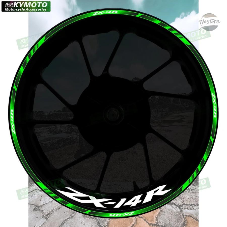 並行輸入品】ZX14R バイク ホイール アクセサリー カスタム ZX-14R 17