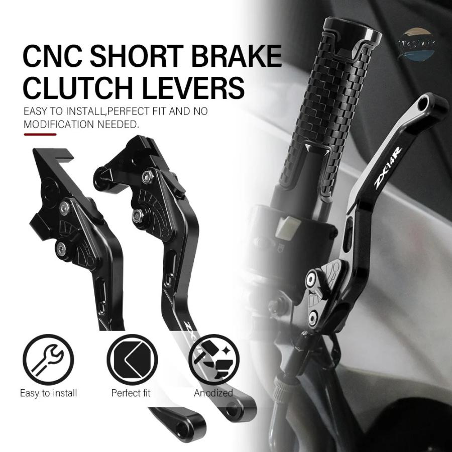 並行輸入品 ZX14R カワサキ バイク クラッチ ブレーキ アクセサリー