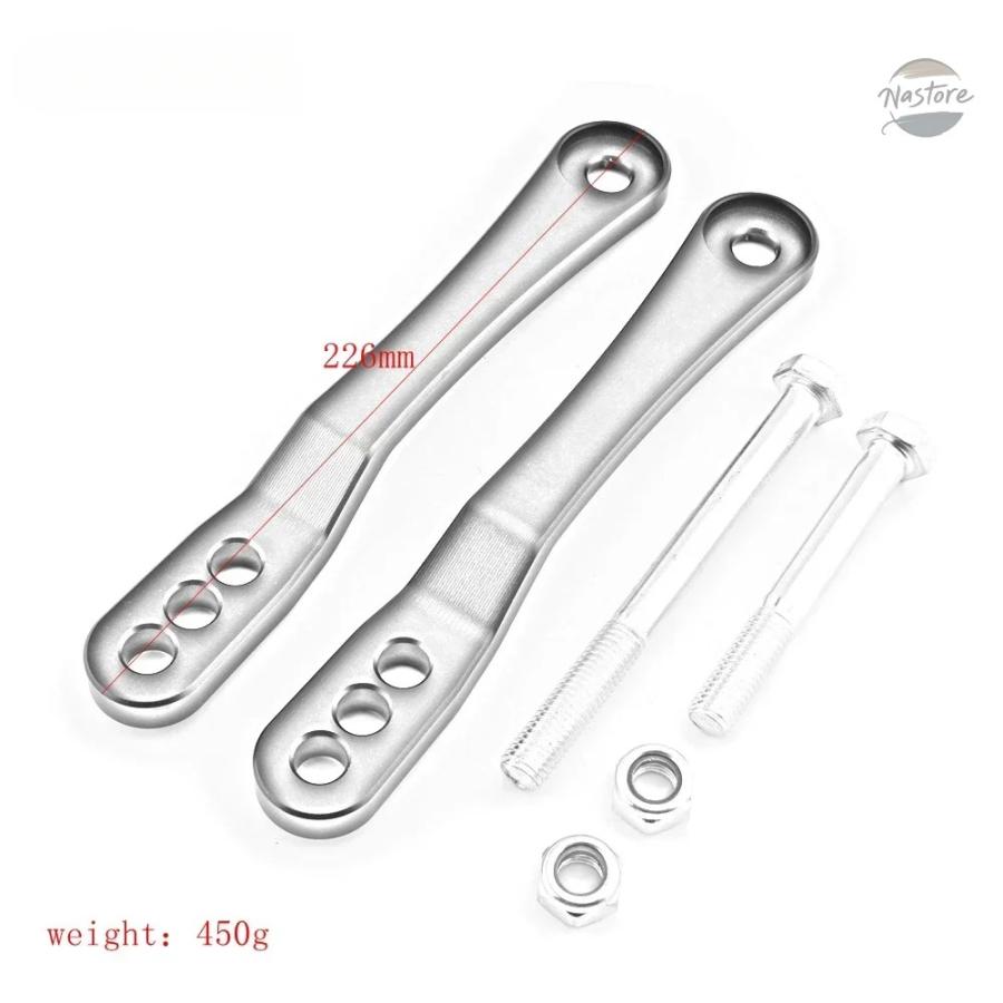 並行輸入品 バイク SUSPENSION LOWERING LINKAGE KIT DROP LINKS