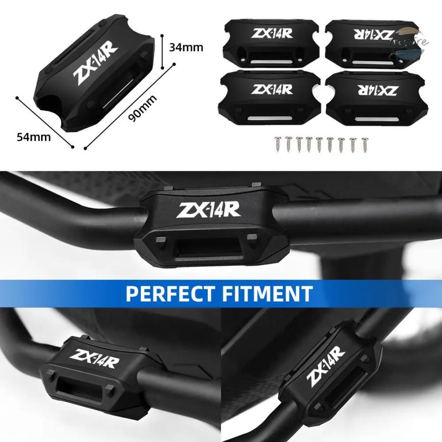並行輸入品 ZX14R カワサキ バイク ガード エンジン バンパー 25MM