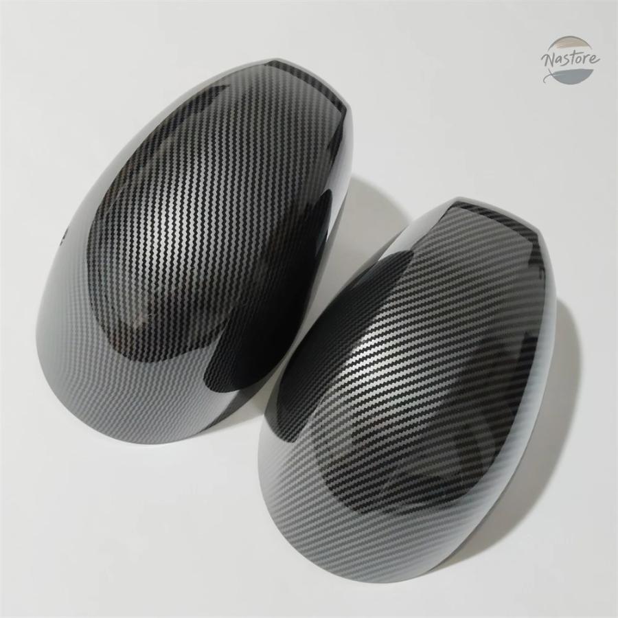 並行輸入品 BMW MINI COOPER F54 F55 F56 F57 F60 2020-24 CAR LEFT + RIGHT REAR MIRROR COVER SHELL CAP HOUSING_1