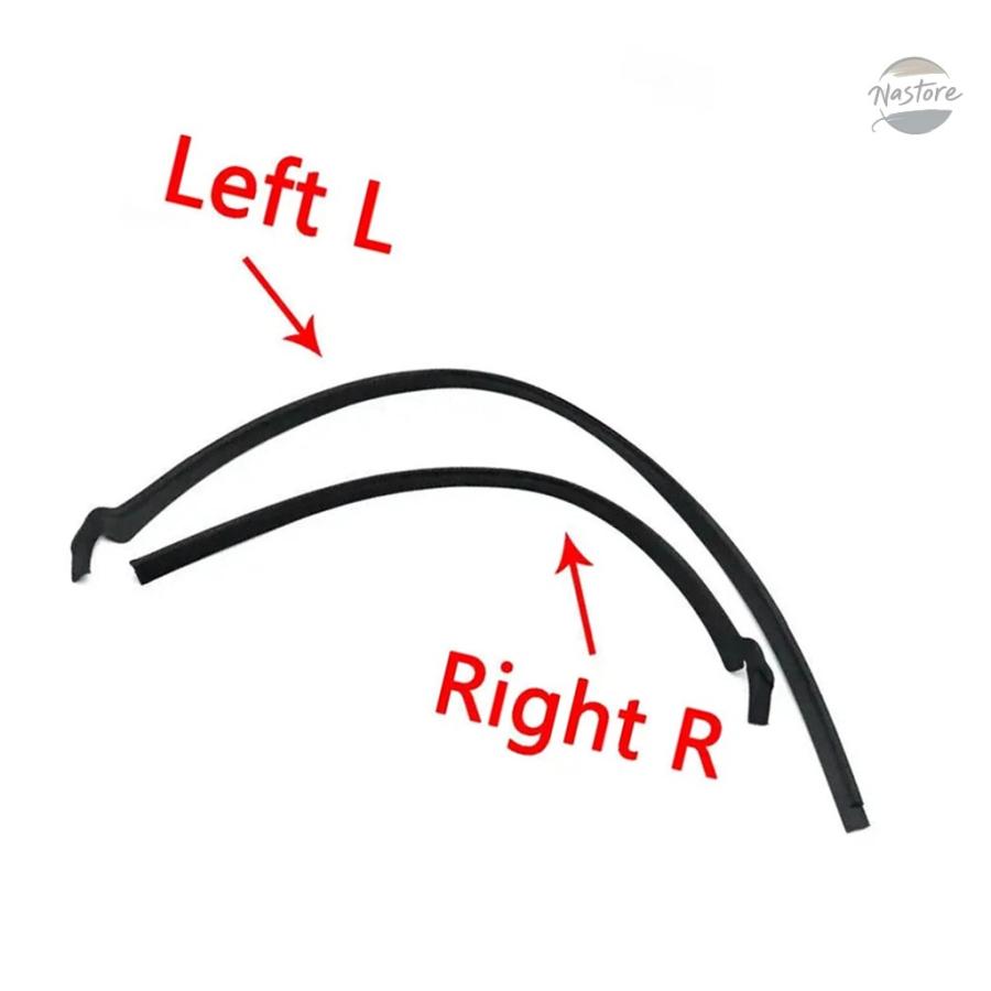 並行輸入品 DPGKITS 2PCS WEATHER STRIP COWL COVER APRON SEAL TRIM STRIP FOR MINI COOPER HATCHBACK WAGON CONVERTIBLE R55 R56 R57 ACCESSORIESの画像