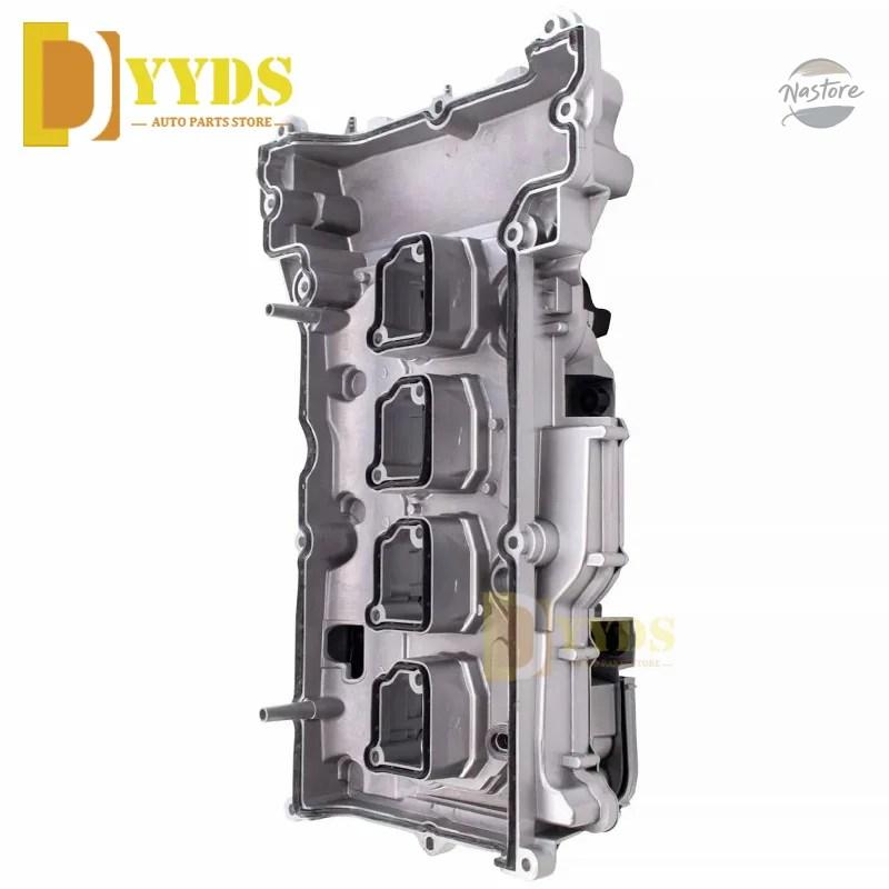 並行輸入品 ALUMINUM VALVE COVER WITH GASKETS FOR MERCE-DES-BENZ C200 C250 E250 SLK200 SLK250 L4 1.8L M271 A2710101730 2710101730_5