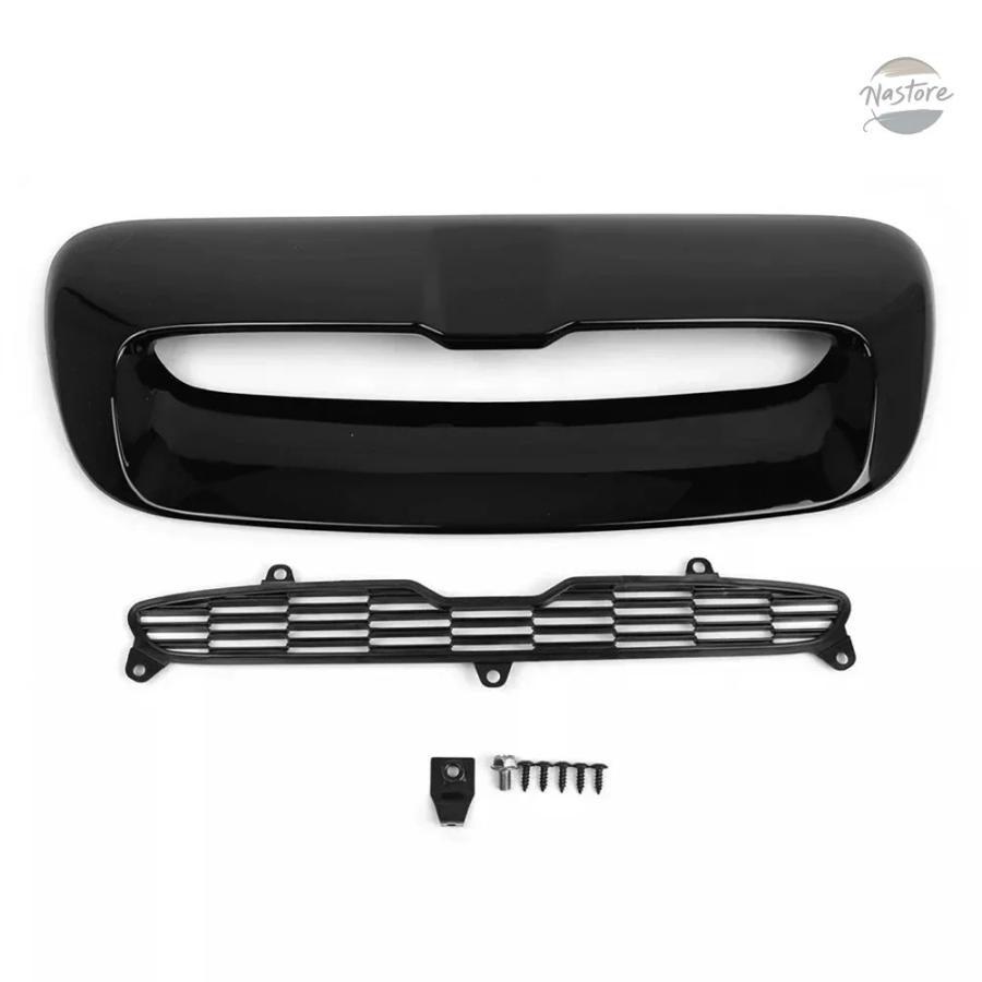 並行輸入品 FRONT AIR VENT OUTLET COVER MESH FOR MINI COOPER S R56 R55 R57 R58 R59 2007-2014 UPPER ENGINE BONNET SCOOP INTAKE GRILLE