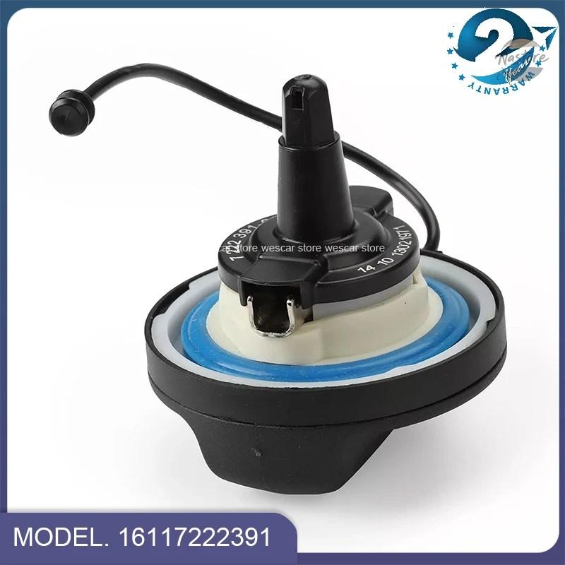 Recambio Tanque Bmw Mini Tapa Tanque Gasolina KASturbo - Compatible BMW E36 E39 E46 E60 E90 X3 X5 MINI | OEM 16117222391 Tapón Gasolina E46 E90 X5