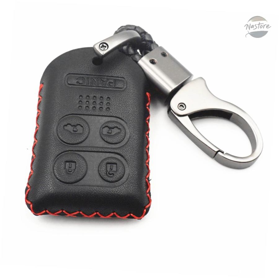 並行輸入品 WFMJ BLACK LEATHER FOR 38626 ホンダ ODYSSEY 5 BUTTONS