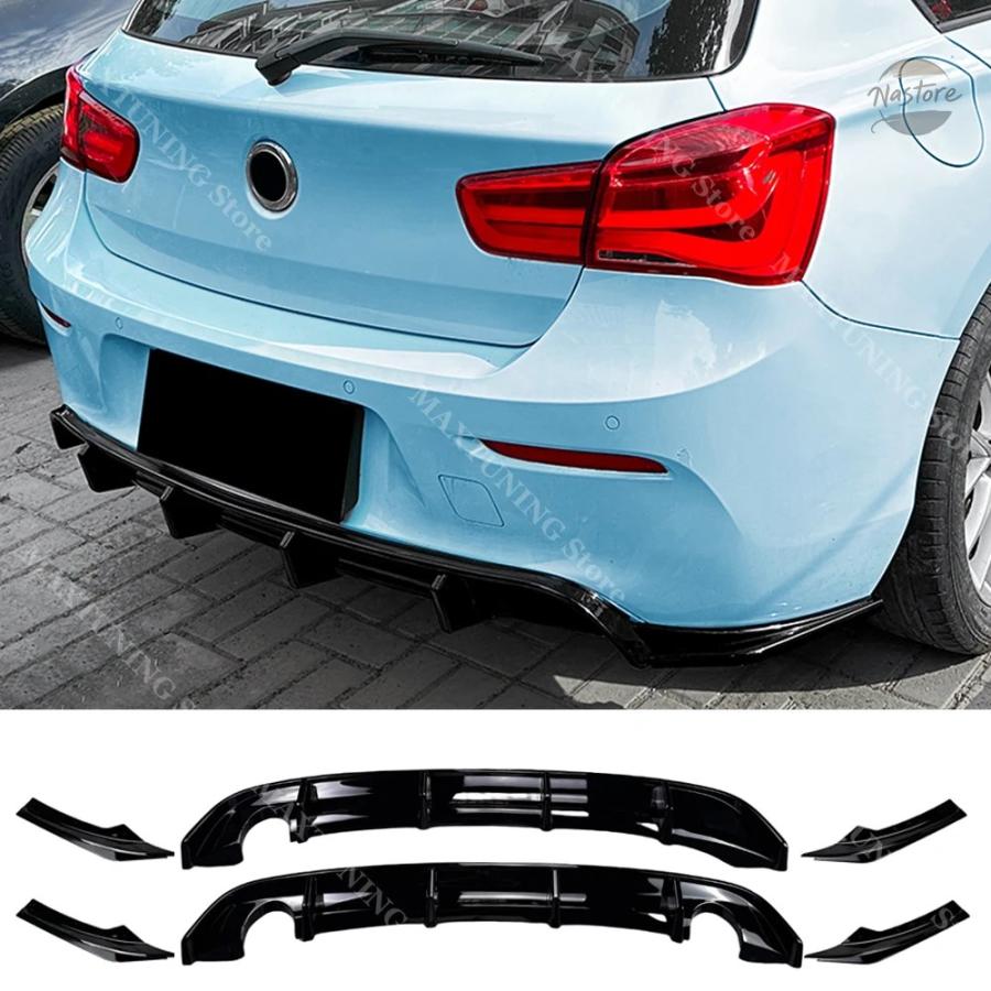 並行輸入品 BMW F20 カバー リアバンパー スポイラー リップ ガード 1
