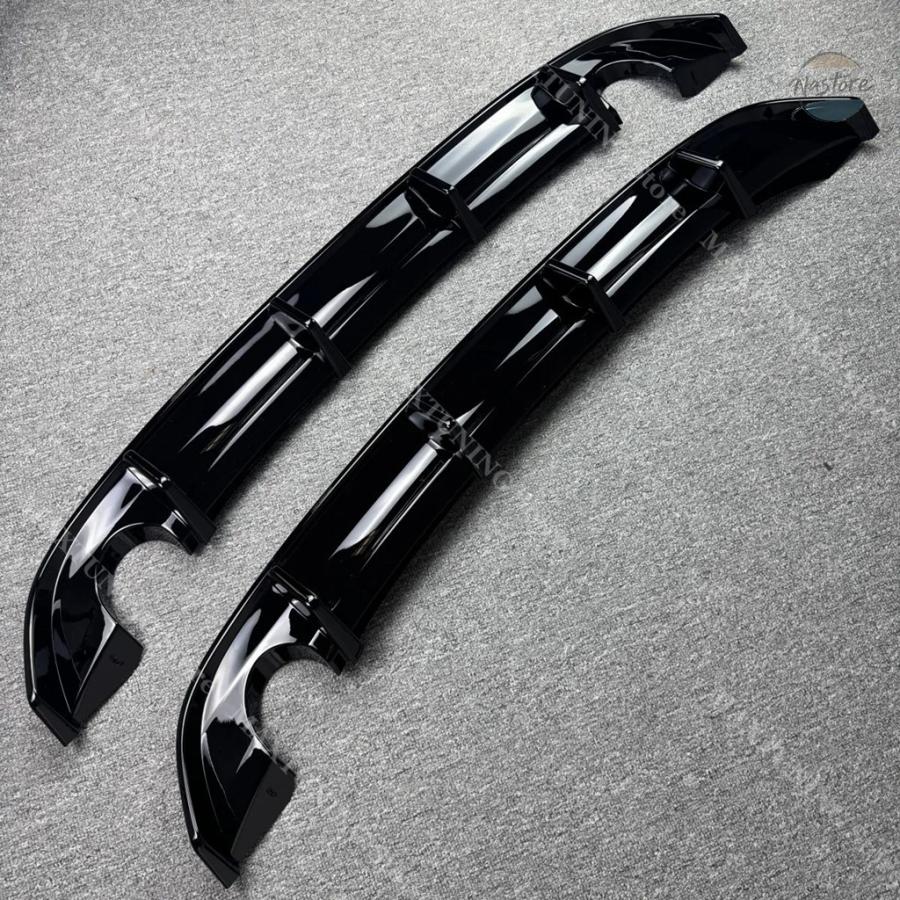 並行輸入品 BMW F20 カバー リアバンパー スポイラー リップ ガード 1