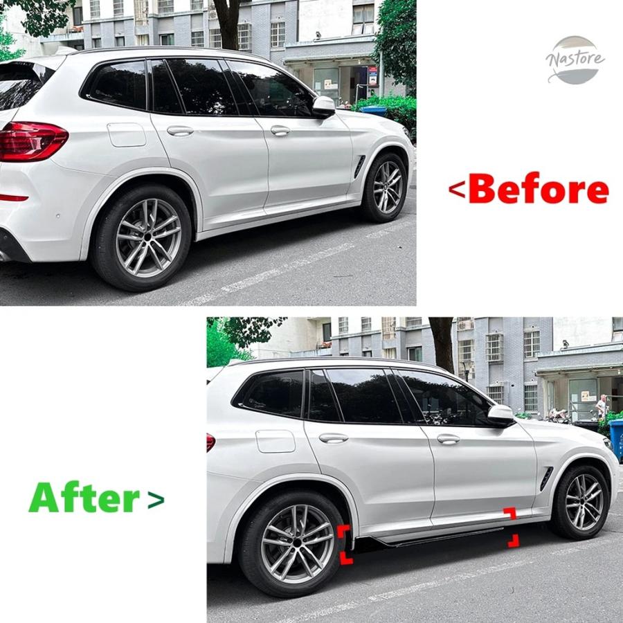 並行輸入品 BMW X3 スポイラー リップ サイドスカート バンパー