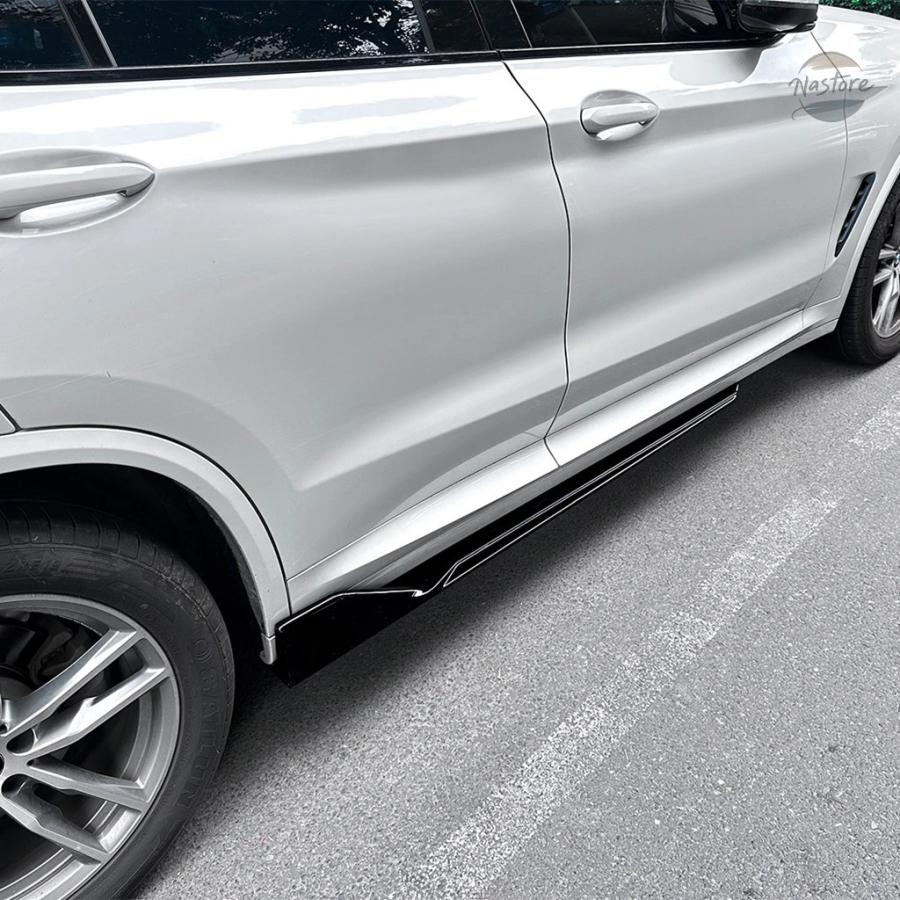 BMWx3x4サイドスポイラー 並行輸入品 BMW X3 スポイラー リップ サイドスカート バンパー