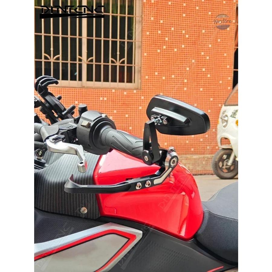 並行輸入品 HANDLEBAR END LEFT RIGHT SIDE MIRRORS HANDLE PROTECTOR バイク ACCESSORIES ヤマハ MT09 2024 MT-09 MT09 2024 MT09