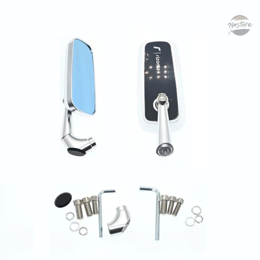 並行輸入品 ホンダ PCX125 バイク ミラー リアビュー RIZOMA 7/8 22MM 1ペアパッケージ PCX カスタムパーツ パーツ アクセサリーの画像