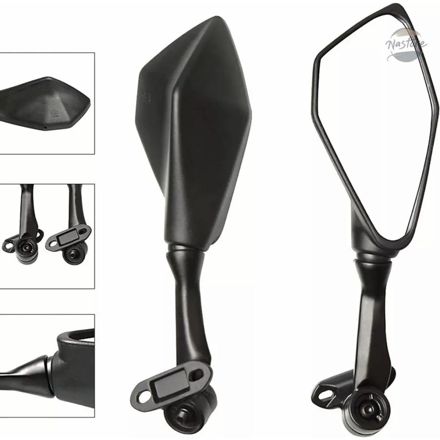 【美品】カワサキ　ニンジャ250　パーツ 並行輸入品 ZX6R カワサキ バイク ミラー ニンジャ 250 250SL 300 H2R