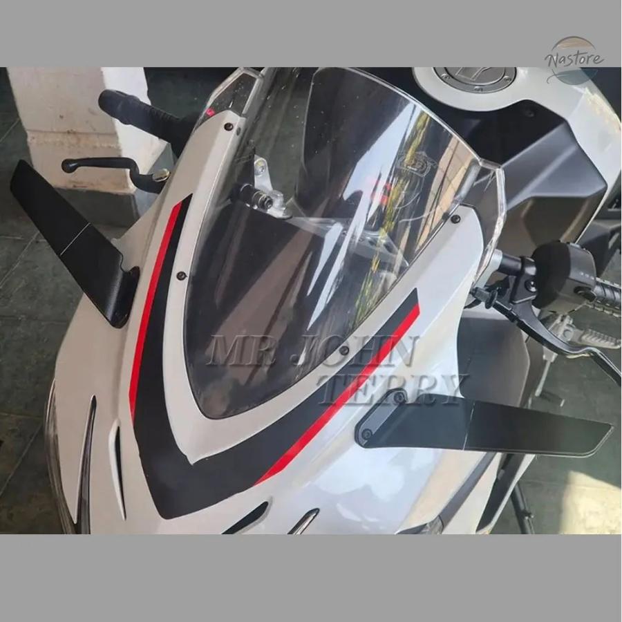 並行輸入品 RS457 REARVIEW MIRROR FOR APRILIA RS 457 2024- STEALTH