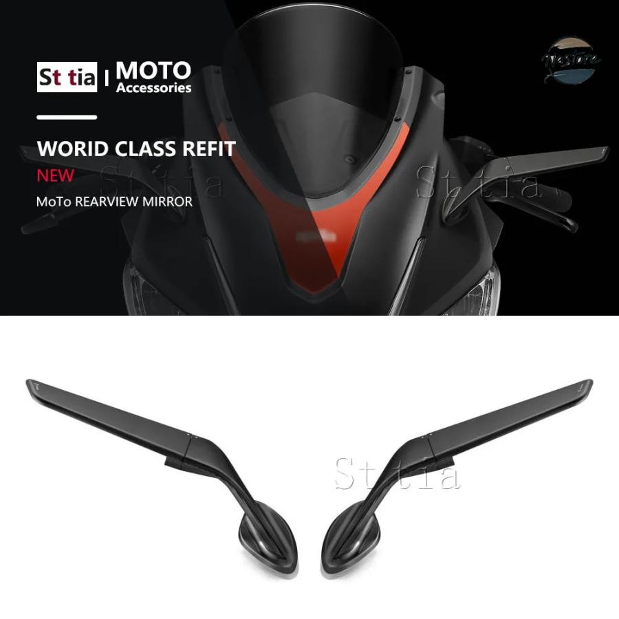 並行輸入品 RS660 バイク ミラー カスタム APULIA RSV4 1100 2020-2024 ウィング 調整可能 カスタムパーツ パーツ アクセサリー_3