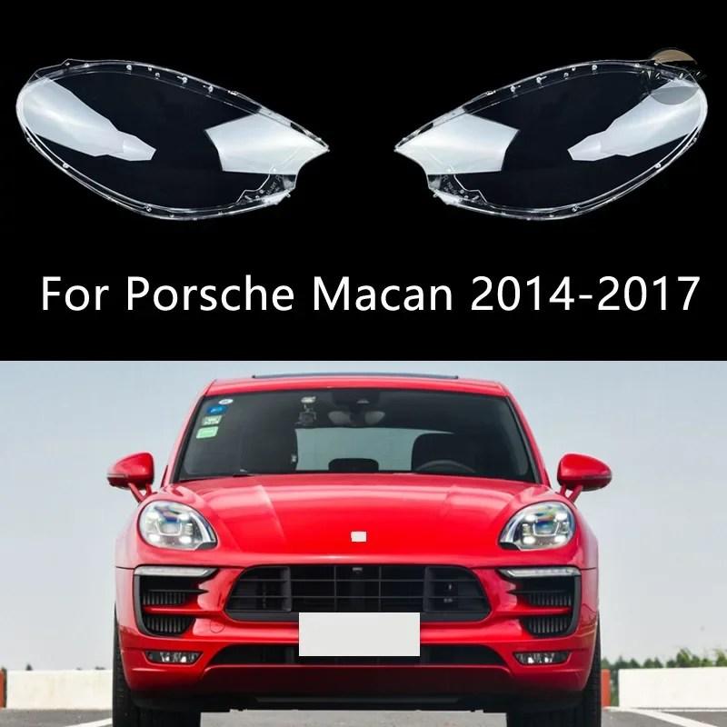 並行輸入品 ヘッドライトカバー ポルシェ マカン 2014 2015 2016 2017