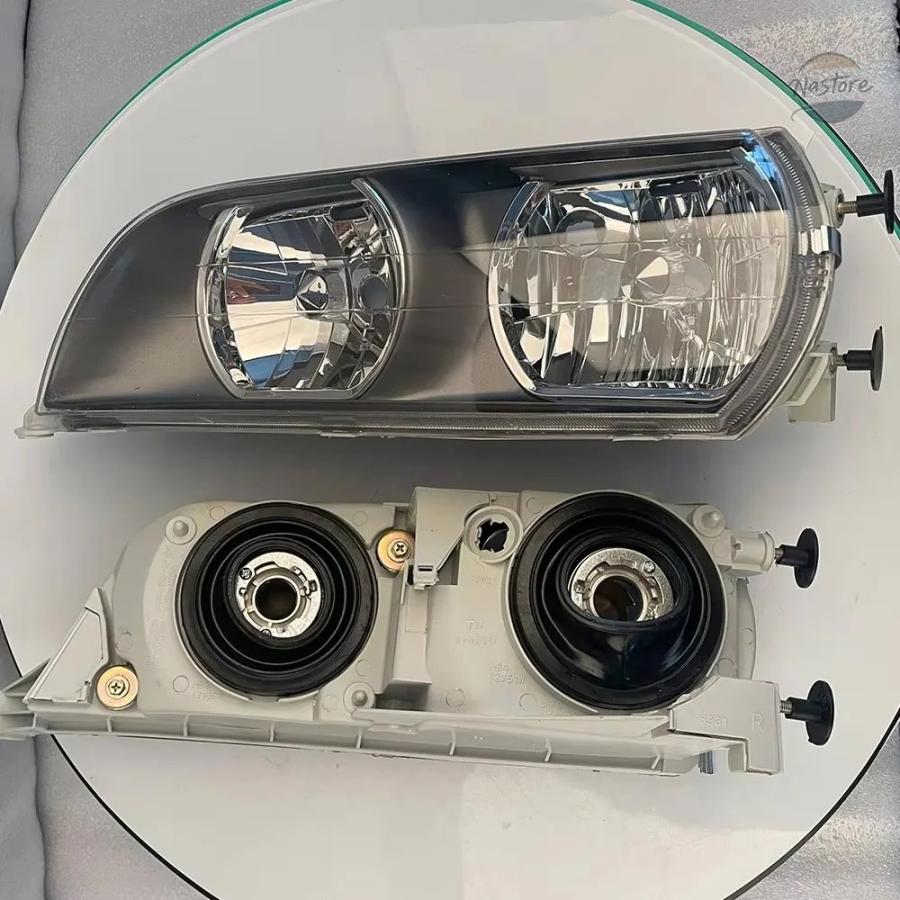 並行輸入品 ペアブラック車ヘッドライトGX100 JZX100 1996 1997 1998