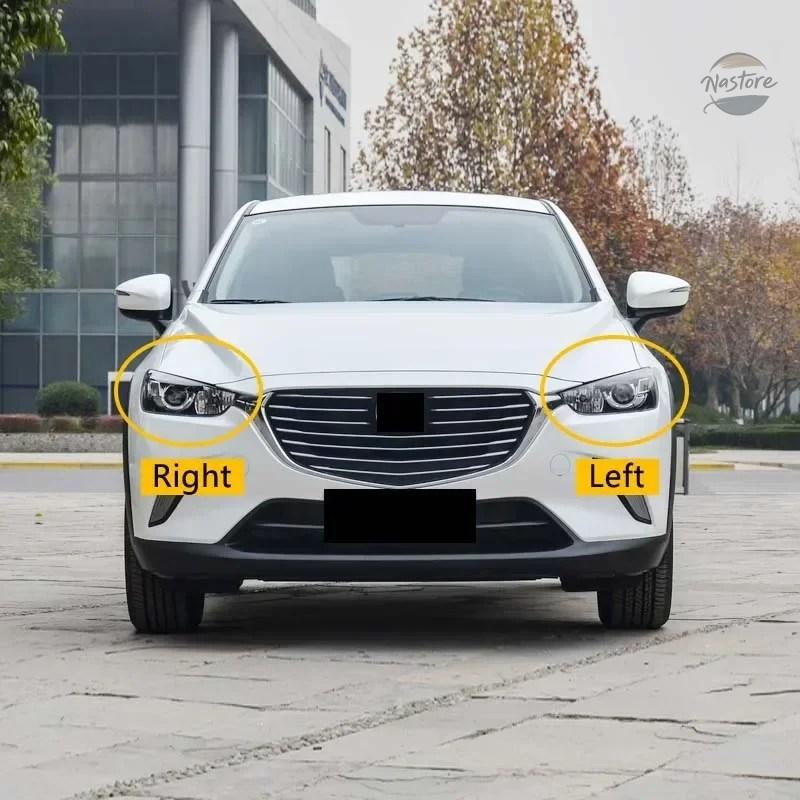 並行輸入品 車用ヘッドライトカバー マツダ CX-3 CX3 2018-2019