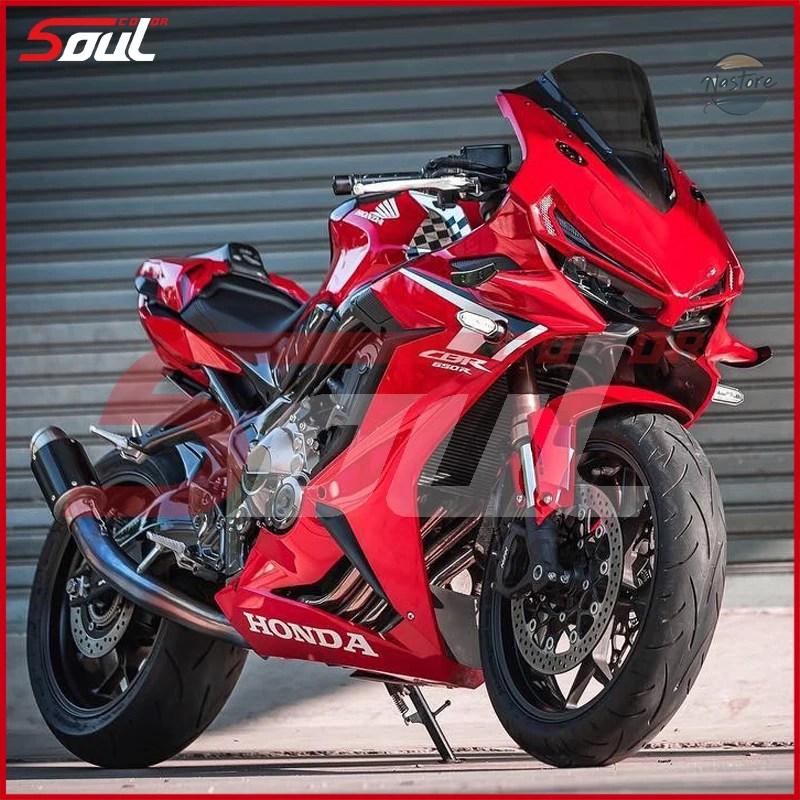並行輸入品 オートバイ用カーボンファイバー製スポーツウィンドスクリーン ウィンドシールドバイザー CBR650R 2019-2020 19-24 2021 2022 2023 2024
