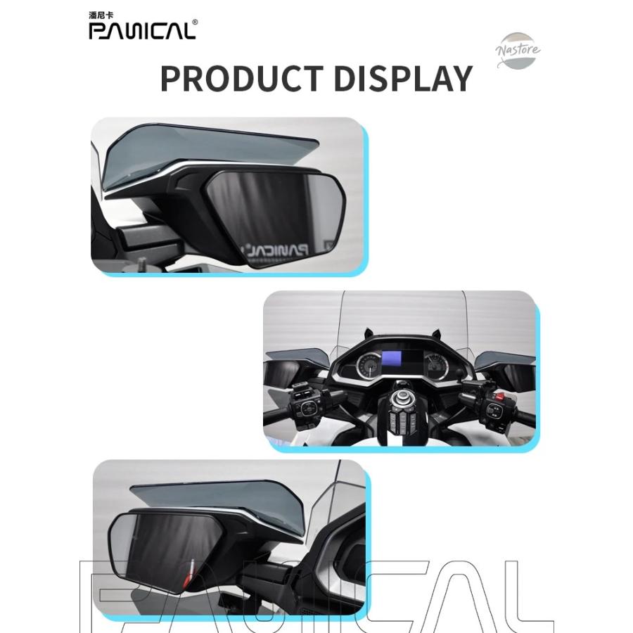 並行輸入品 PANICAL エアデフレクター ホンダ ゴールドウイング GL1800