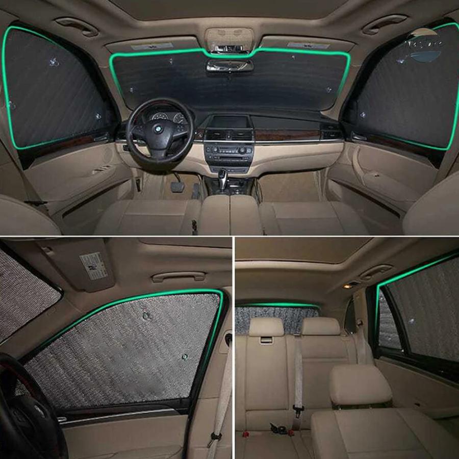 並行輸入品 車用フルカバーサンシェード ホンダ CR-V CRV 2007~2011 紫外線カット ウィンドウサンシェード バイザー フロントガラスアクセサリー 2008