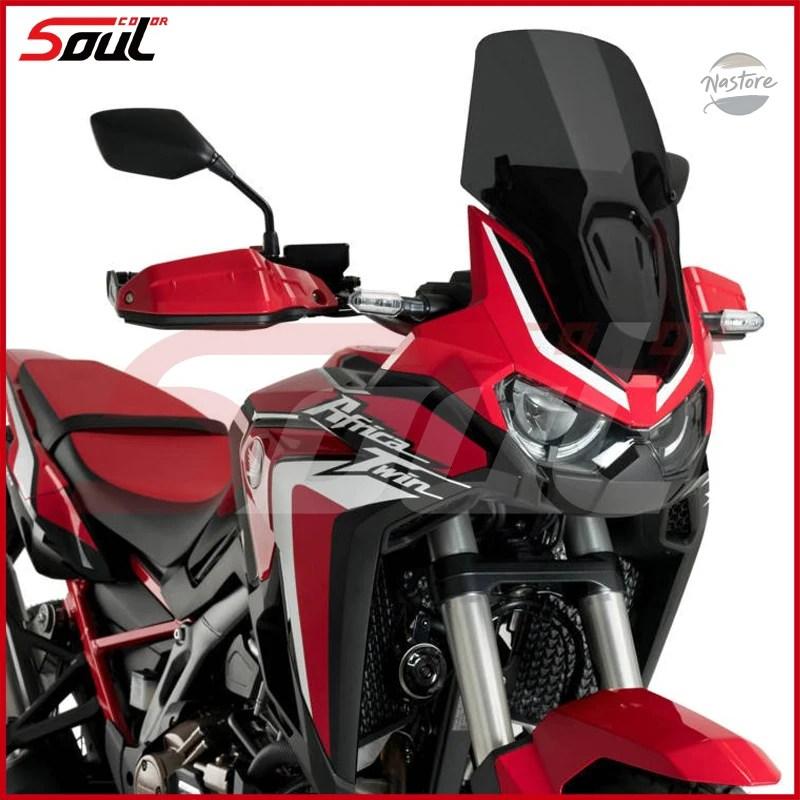 並行輸入品 オートバイスポーツツーリングウィンドシールド ホンダCRF1100Lアフリカツインアドベンチャースポーツ2020 2021 2022 2023 2024に適合