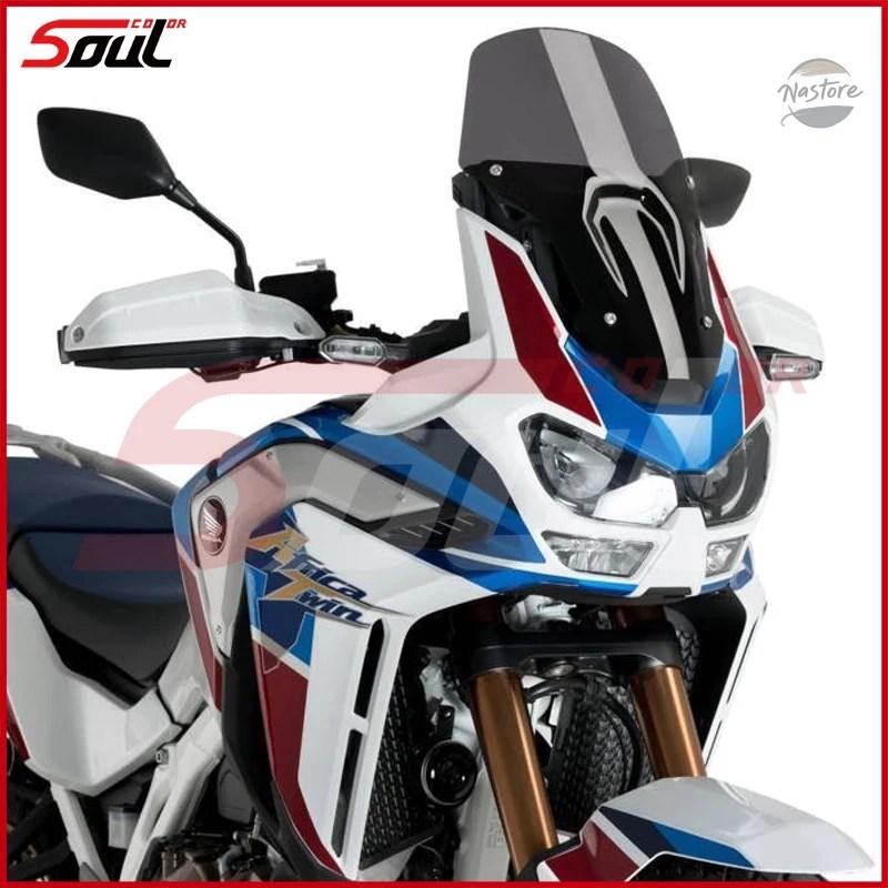 並行輸入品 オートバイスポーツツーリングウィンドシールド ホンダCRF1100Lアフリカツインアドベンチャースポーツ2020 2021 2022 2023 2024に適合