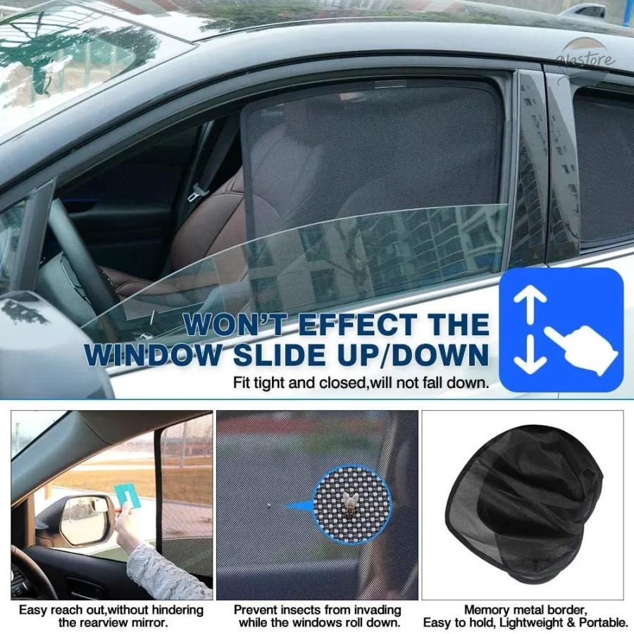 並行輸入品 サイドサンシェード 遮光保護 ウィンドウサンシェード サンシールド アクセサリー ホンダ CR-V CRV RM1 RM2 RM3 RM4， RE5?RE6 2012 ? 2016_8
