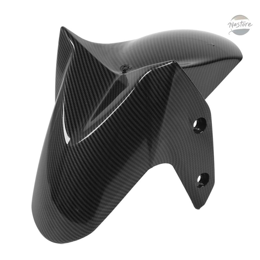 並行輸入品 バイク用フロントマッドガード カーボンファイバーガード タイヤハガー NMAX 125 155 2020-2024 バイク用フロントガードの画像
