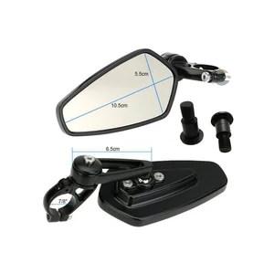 並行輸入品 バイク用ハンドルバーエンドミラー ヤマハ MT-07 MT-09 MT10 R6 R1 FZ1/FZS1000 FZ6 FZ6R XJ6 TMAX530 TMAX500 バーエンドミラーの画像
