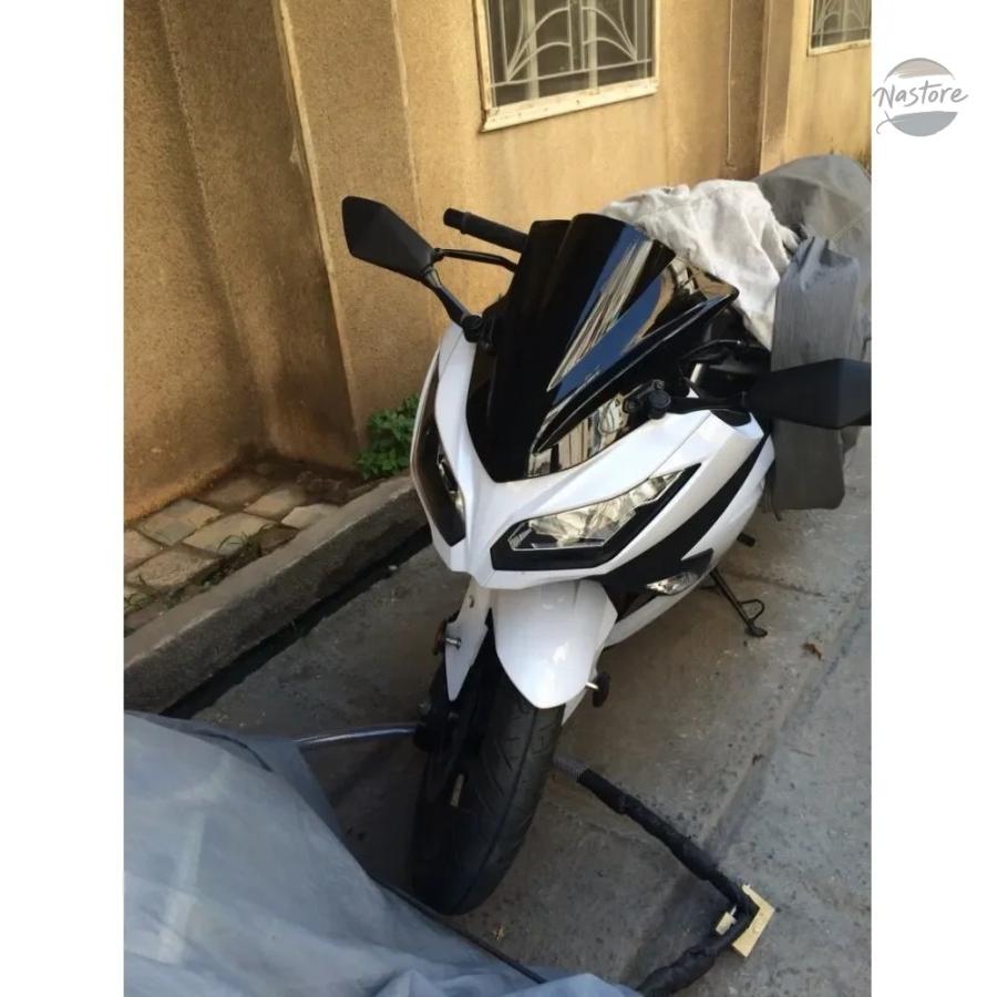 並行輸入品 バイク用バックミラー カワサキ Ninja ZX6R ZX636 2009