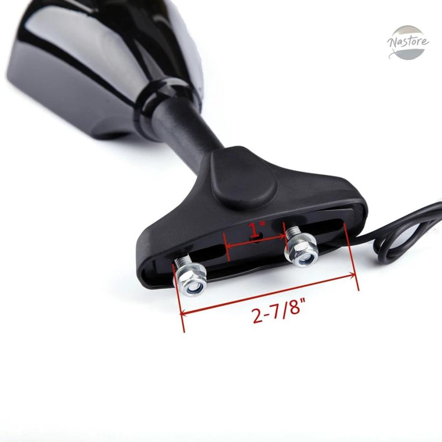 並行輸入品 レーシングバックミラー（ウインカー付きLED）Kawasaki