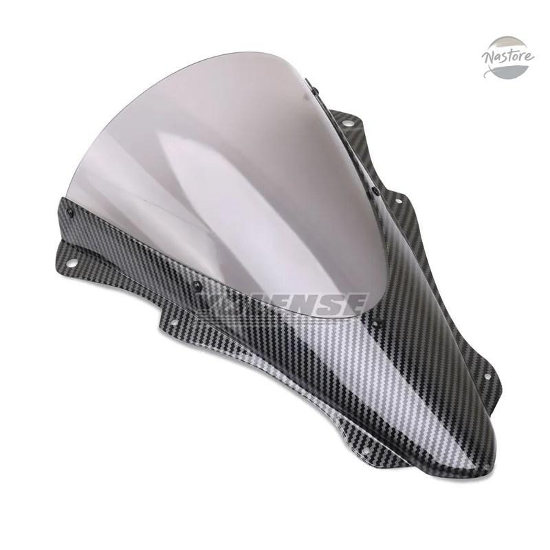 並行輸入品 カーボンファイバー製オートバイ用風防フェアリング 風防