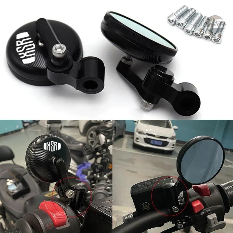 並行輸入品 CNCアルミニウムミニレトロバイクリアビューサイドミラー