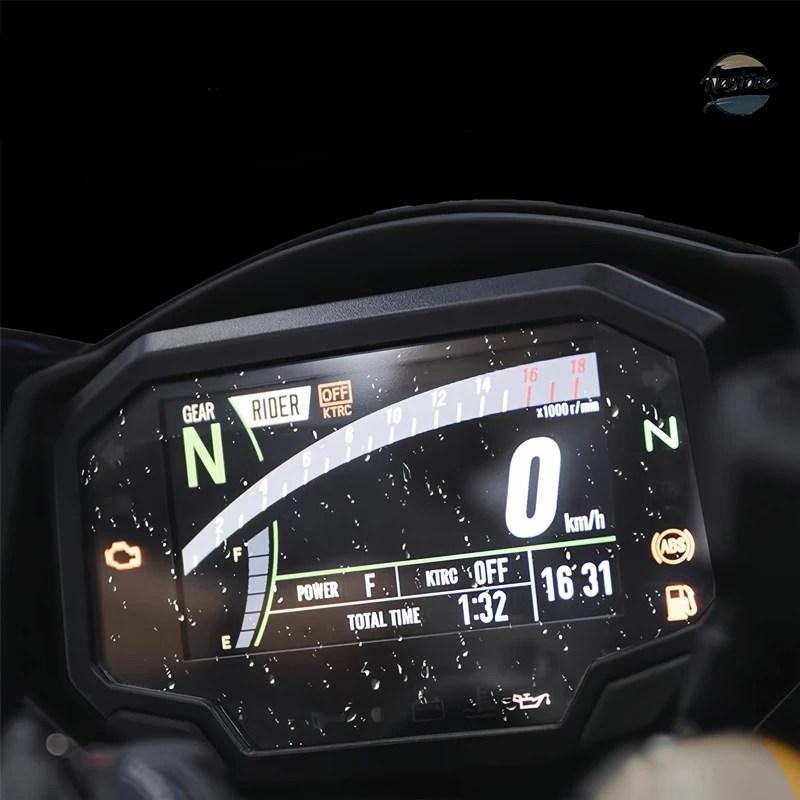 並行輸入品 バイクダッシュボード画面傷防止メーターフィルム計器保護