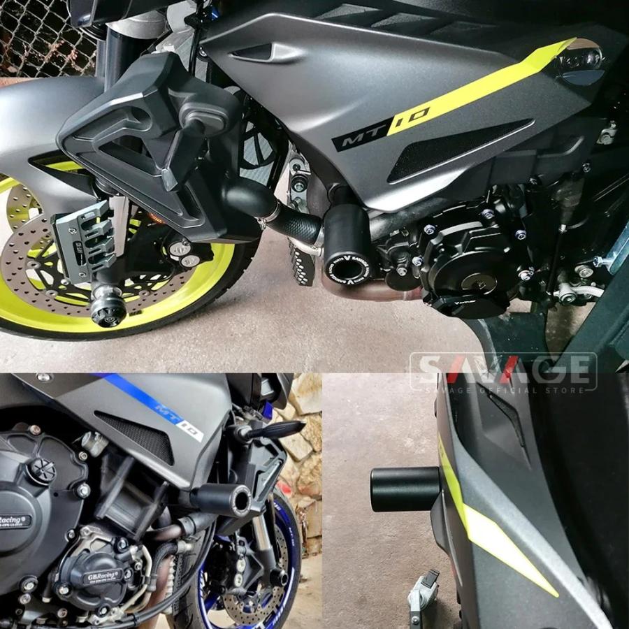 並行輸入品 YAMAHA YZF R1 R1M MT10 MT-10 SP フレームスライダー