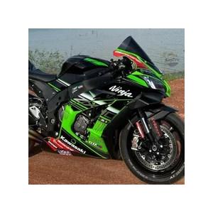 クリスタルミラーランプ 並行輸入品 新型 KAWASAKI ZX10R ZX-10RR 2011-2019 バイク用 ウインド
