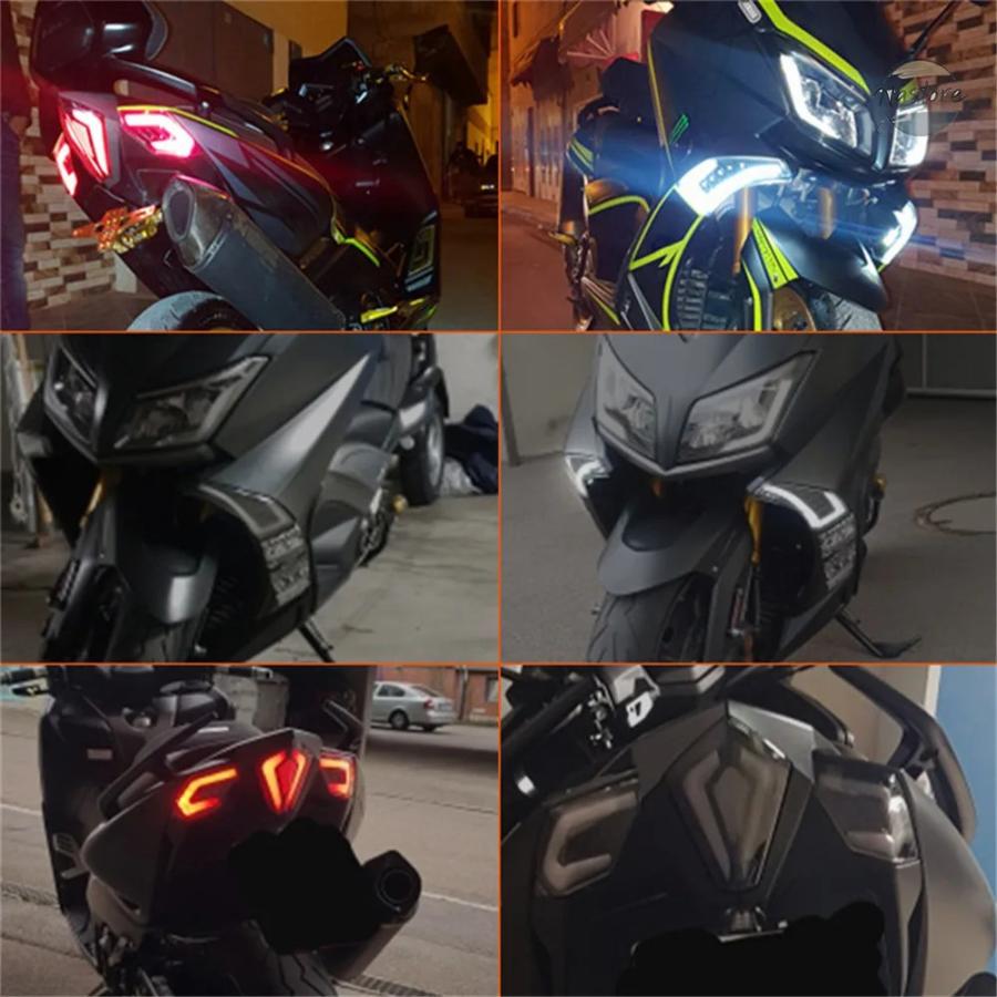 並行輸入品 TMAX 530 2016 ターンシグナルライト LEDライト フロント