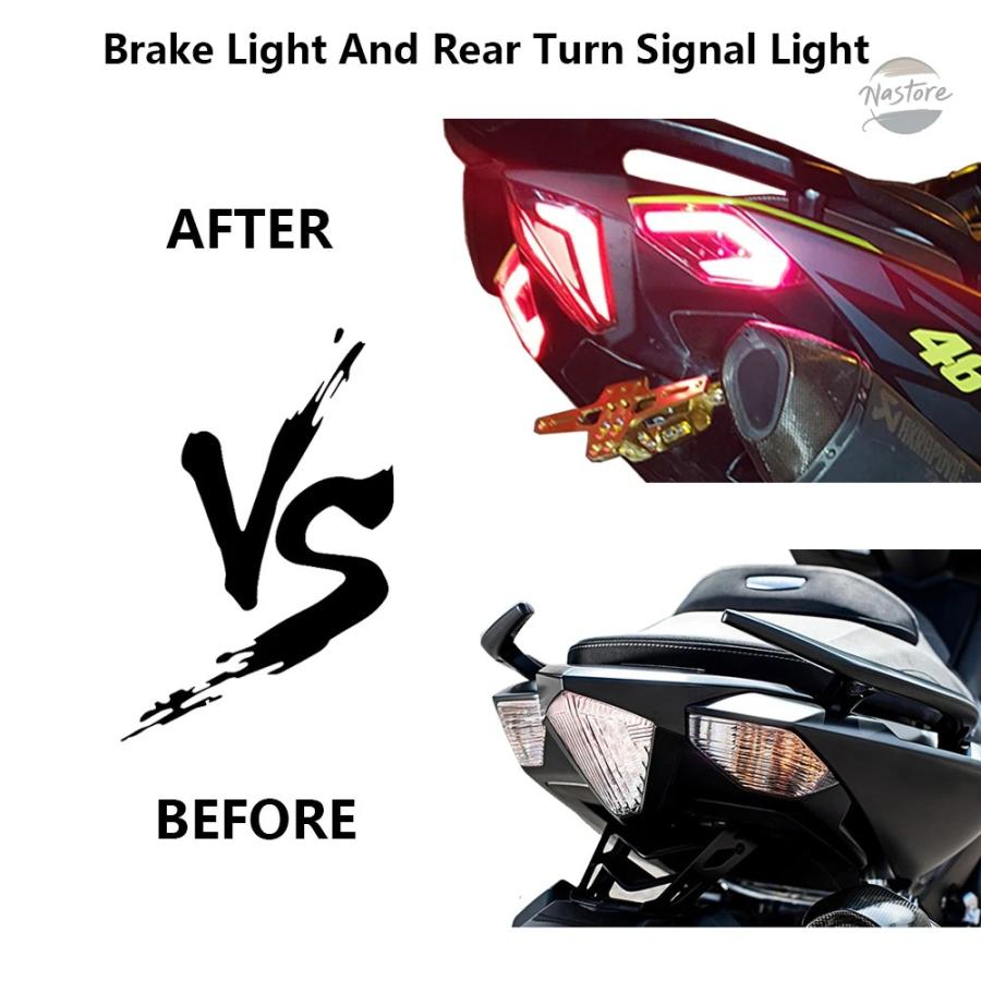 並行輸入品 TMAX 530 2016 ターンシグナルライト LEDライト フロント