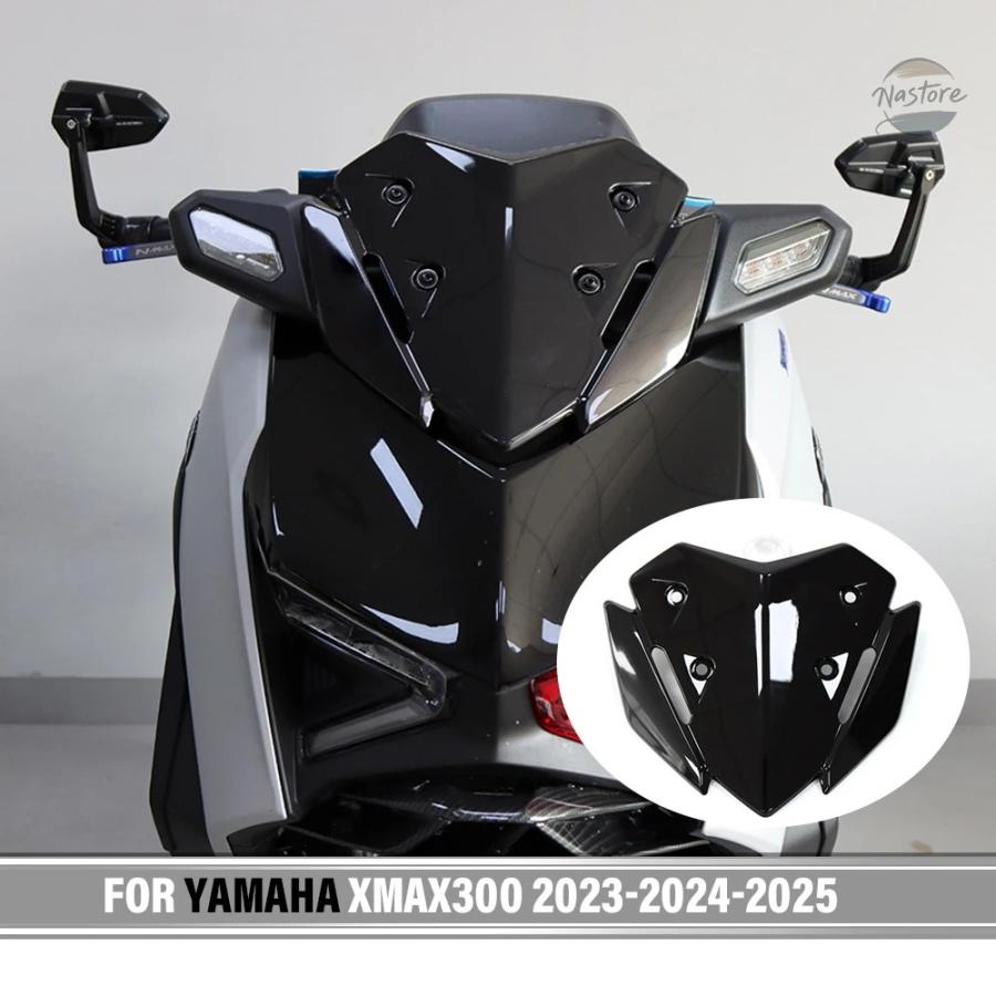 並行輸入品 XMAX300 23-25 オートバイ用 風防 バイザー バイザー デフレクター 風防 YAMAHA XMAX125 2024 XMAX250 XMAX300 2023 2024 2025