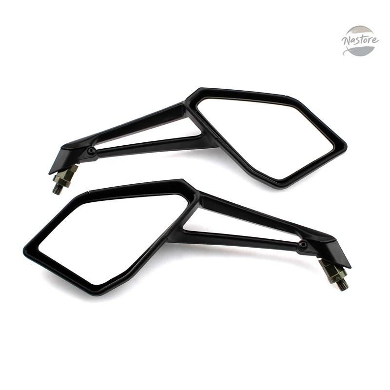 並行輸入品 バイク用リアビューミラー カワサキ Z1000 Z 1000 2014-2021 2016 2015 ブラック L\u0026R_4