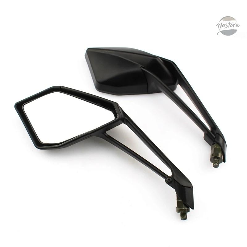 並行輸入品 バイク用リアビューミラー カワサキ Z1000 Z 1000 2014-2021 2016 2015 ブラック L\u0026R_5