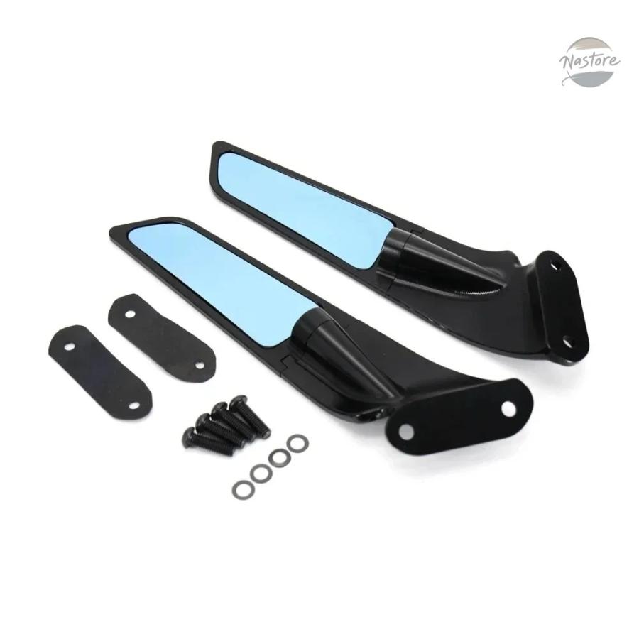 並行輸入品 オートバイアクセサリー NINJA 500 ninja500 2024 バックミラー 調整可能なバックミラー サイドウィング サイドミラー_2