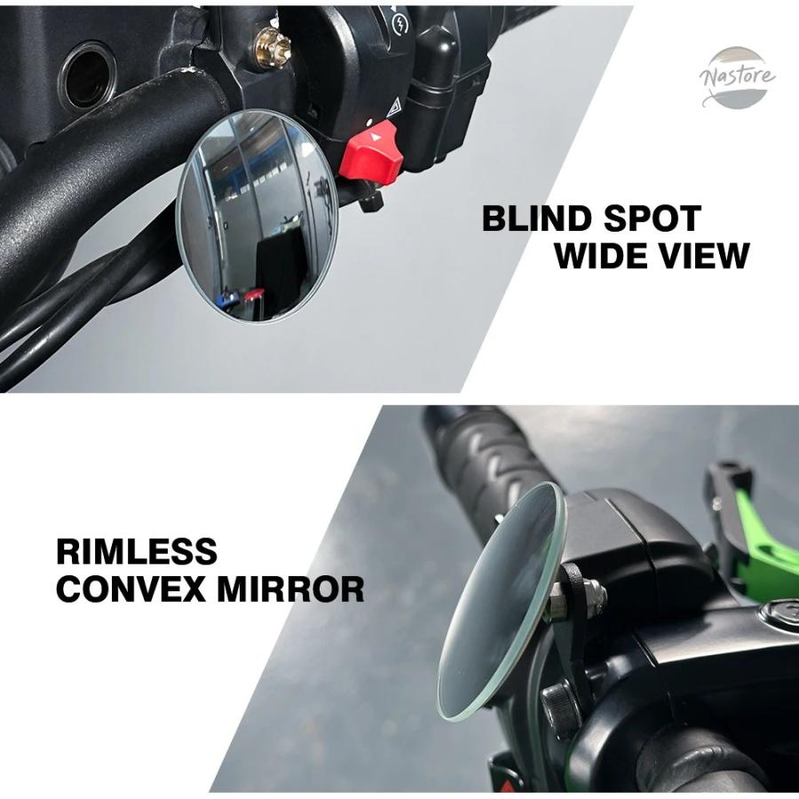 並行輸入品 ワイドビジョンバックミラー KAWASAKI ZX4R ZX25R NINJA