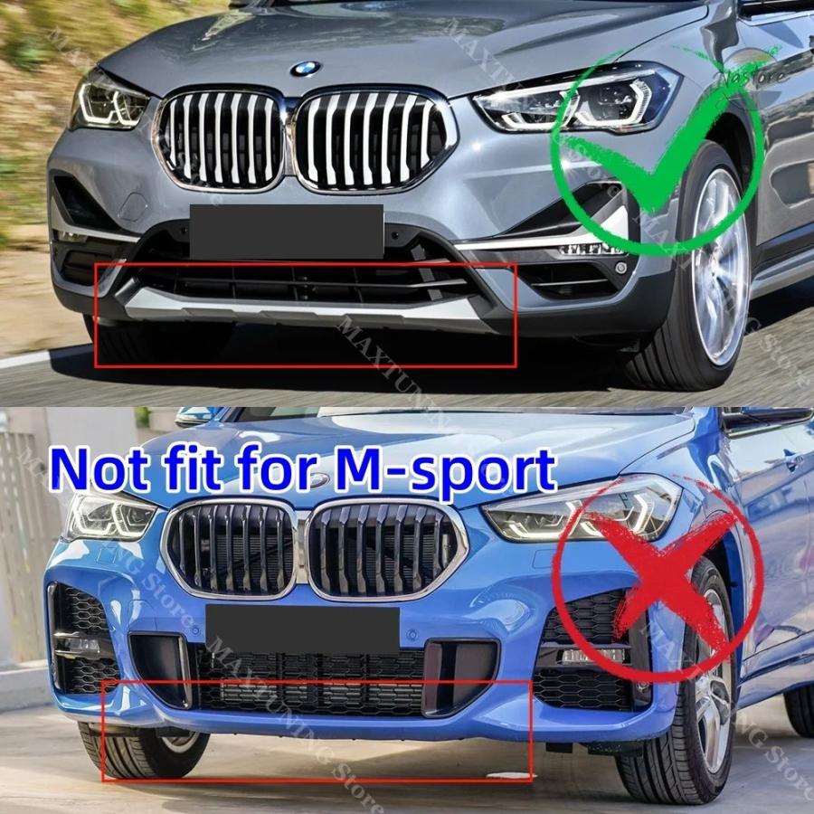 並行輸入品 BMW x1 スポイラー リップ ガード アクセサリー カスタム
