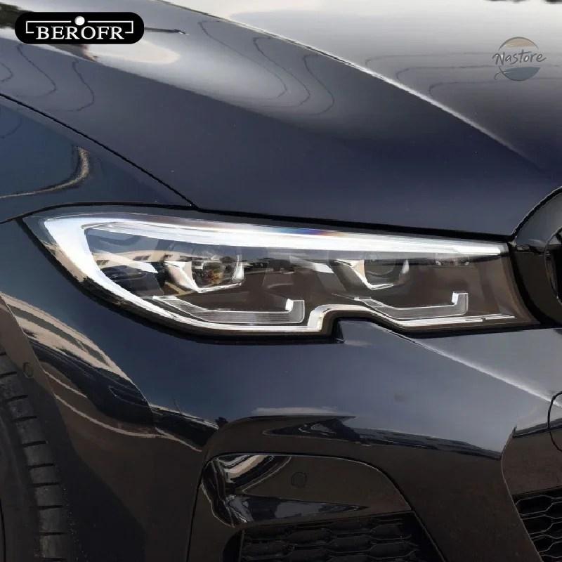 並行輸入品 BMW f30 ヘッドライト 2枚 フィルム フロントライト クリア