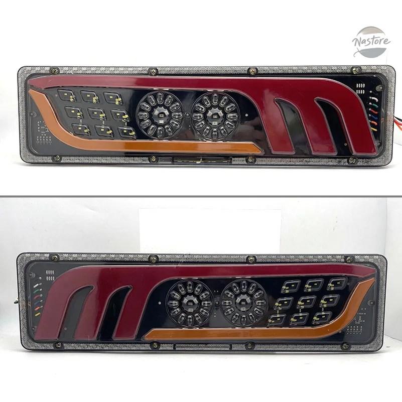 並行輸入品 フォグランプ ブレーキ 46cm 12v24v 防水 led リアテールストップ リバース カスタムパーツ 部品 アクセサリーの画像
