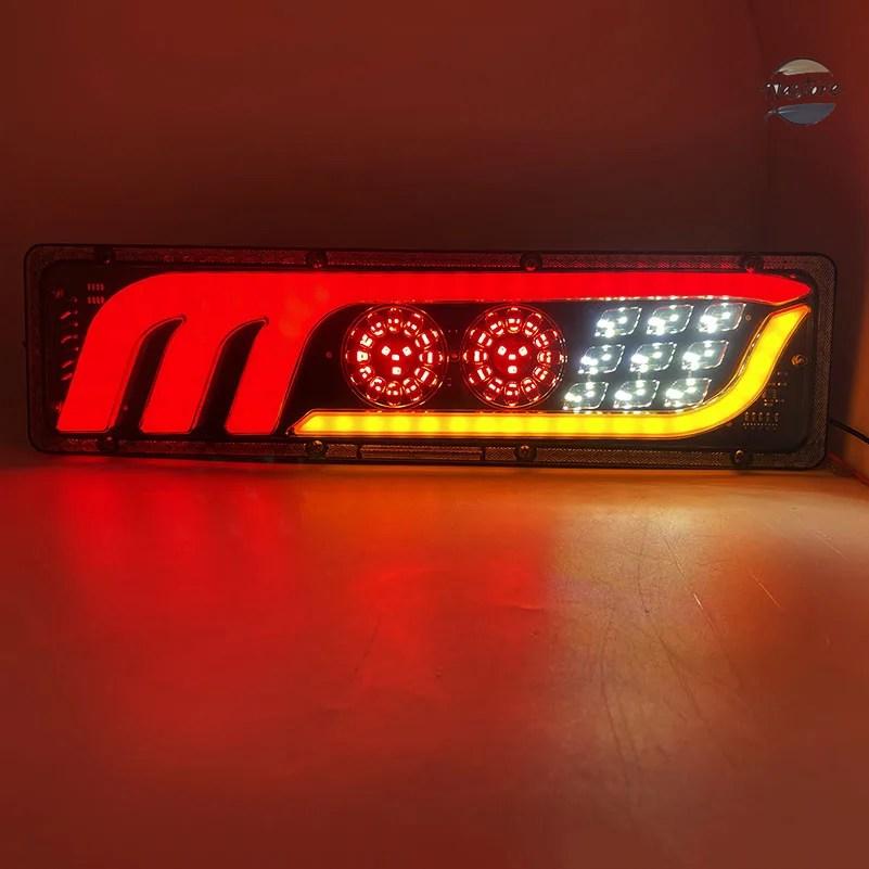 並行輸入品 フォグランプ ブレーキ 46cm 12v24v 防水 led リアテールストップ リバース カスタムパーツ 部品 アクセサリーの画像